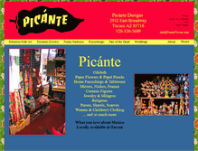 Tablet Screenshot of picantetucson.com